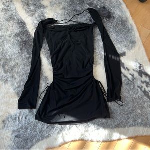 Black Cutout Dress